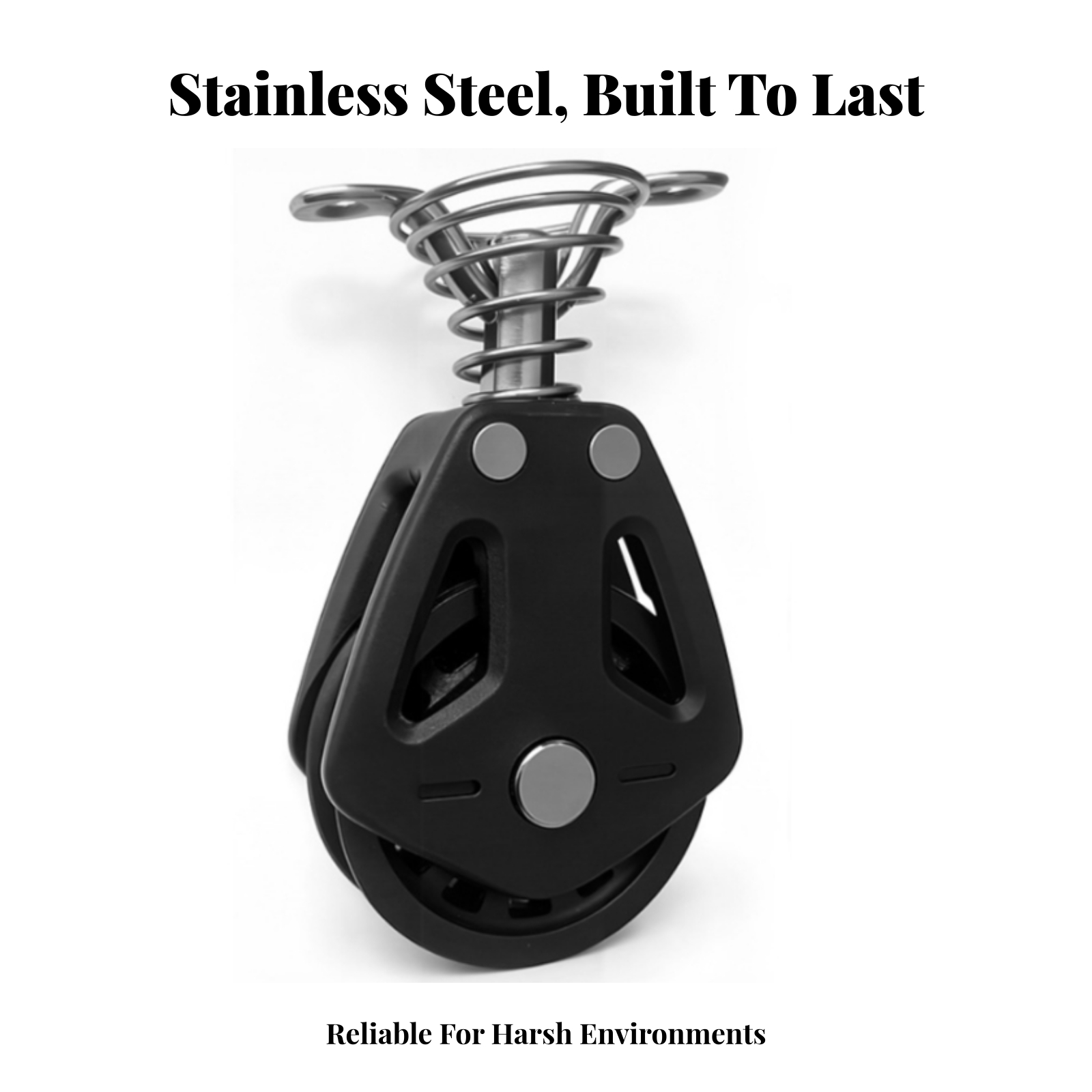 Fitness Equipment - Compact Stainless Steel Pilates Pulley Part