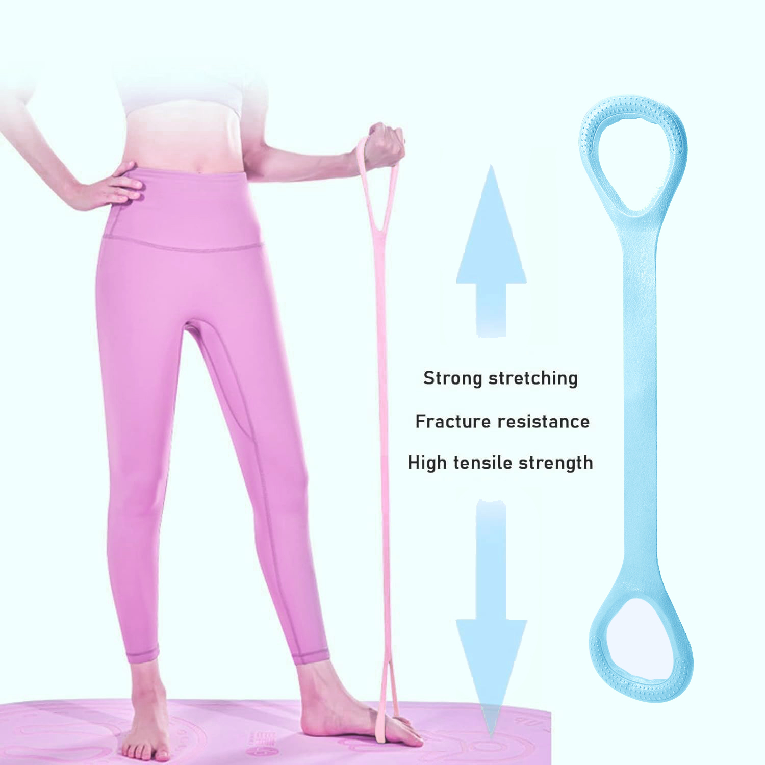 8 Fitness Resistance Band for  - Pilates Bar Kit With Resistance Bands ulasan dan harga
