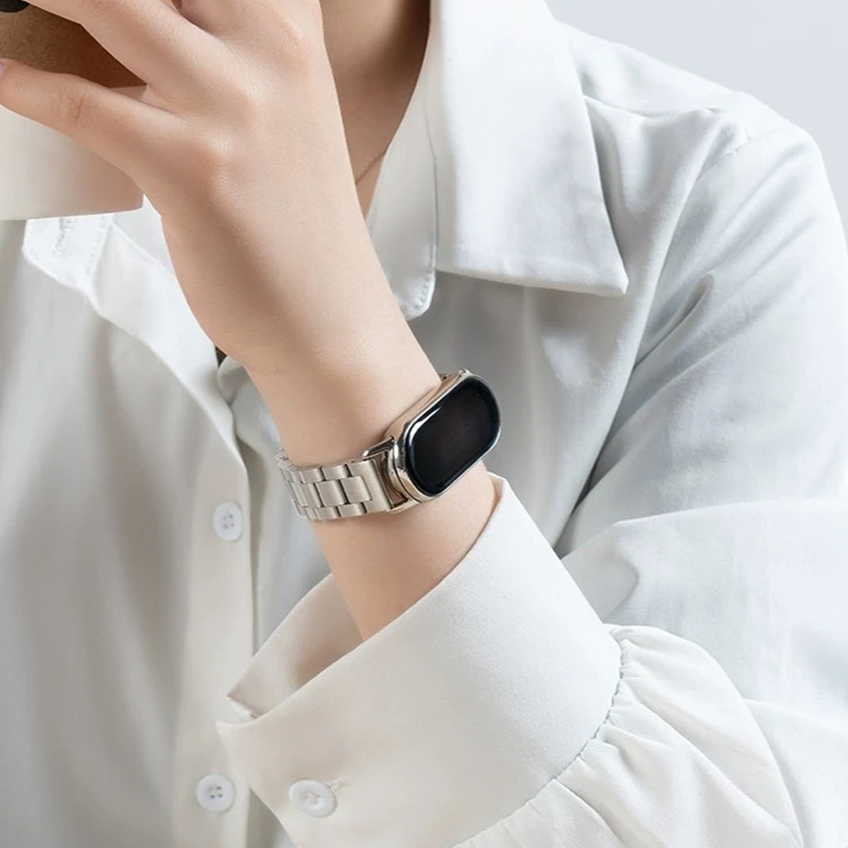Metal Strap For Xiaomi Mi Band - Resistance Bands Set With Handles ulasan dan harga