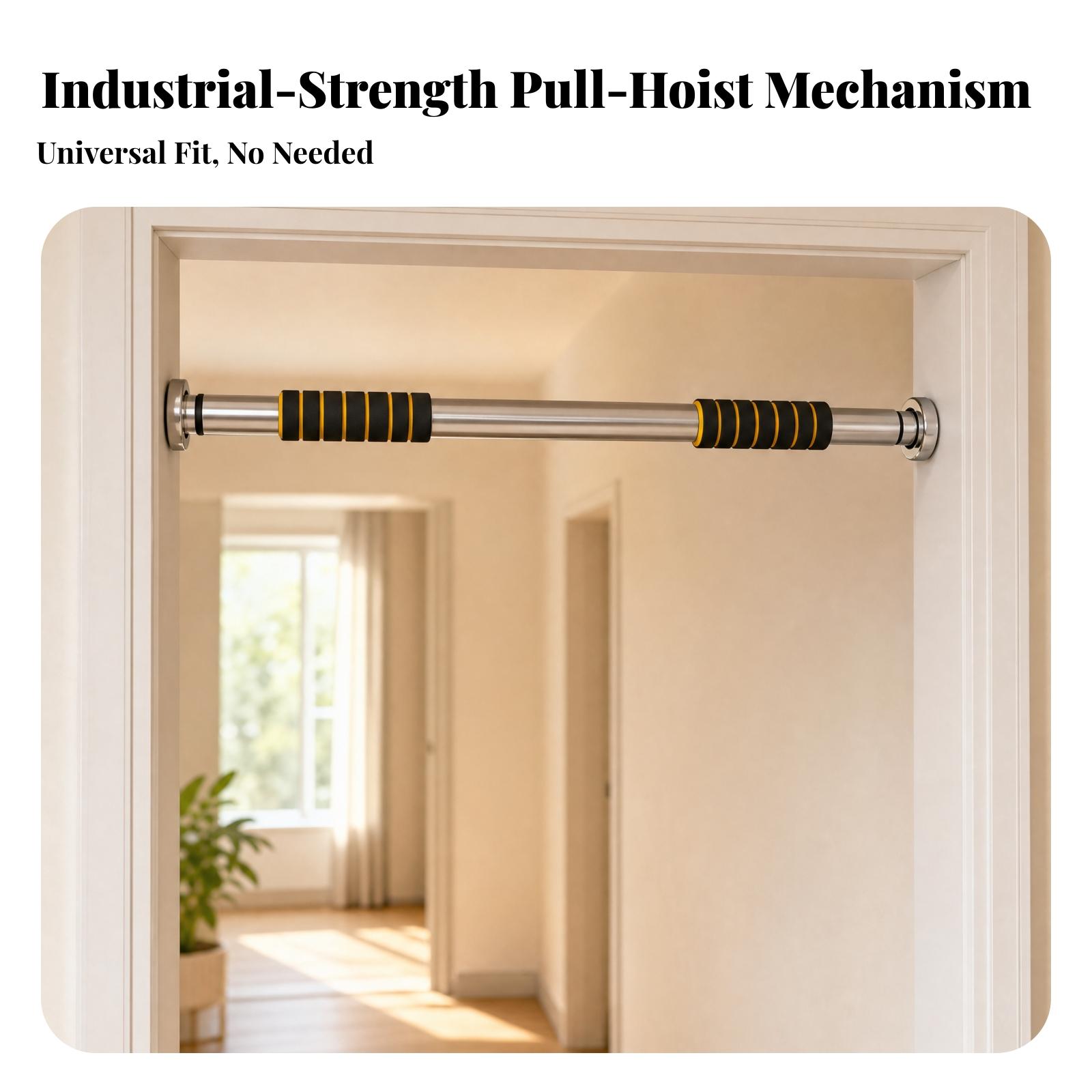 Portable Door Frame Chin Up Ba - Door Pull Up Bar No Screw ulasan dan harga