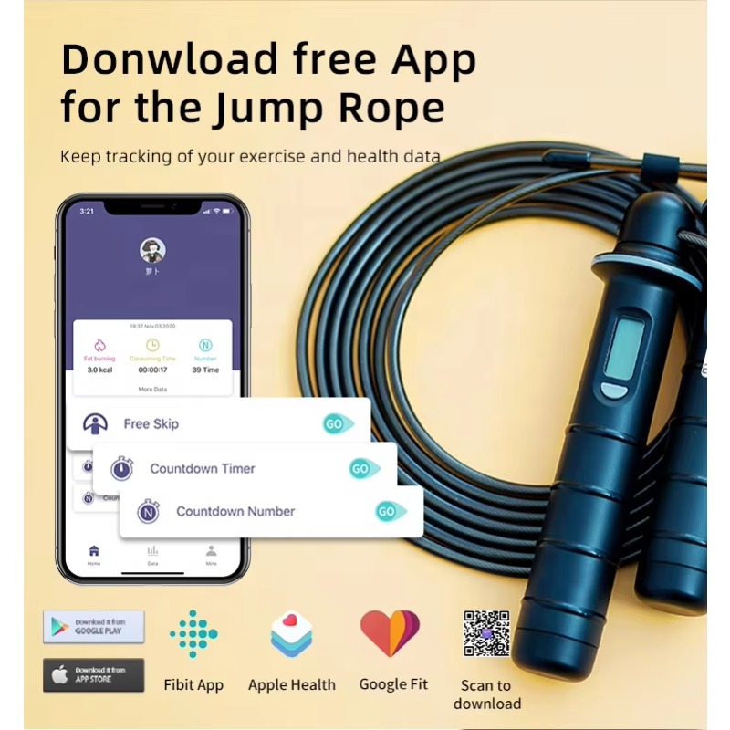 Hot Sale Wholesale Calorie Cou - Smart Jump Rope Digital Counter ulasan dan harga