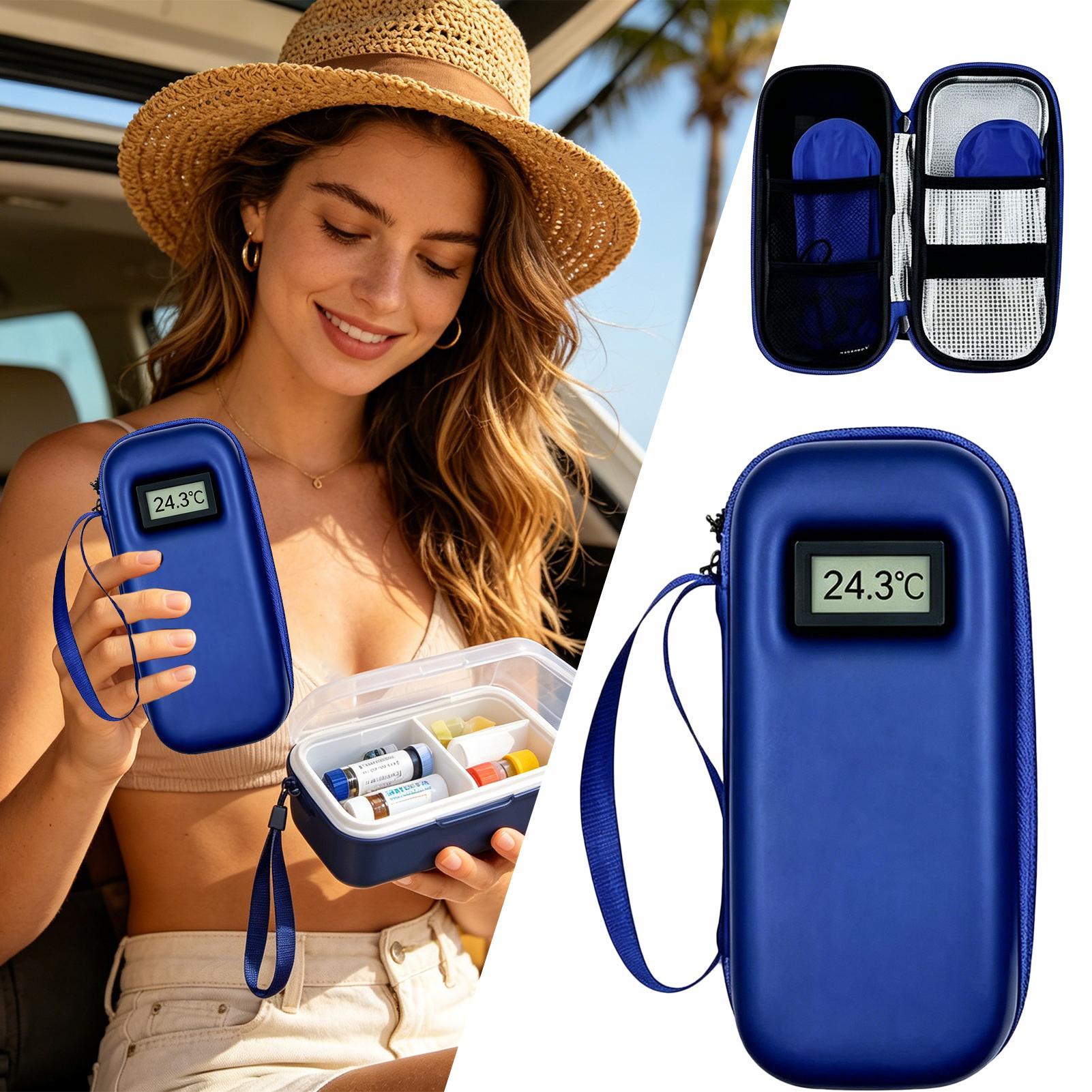 Cooler Travel Case With Temp D - Camping ulasan dan harga