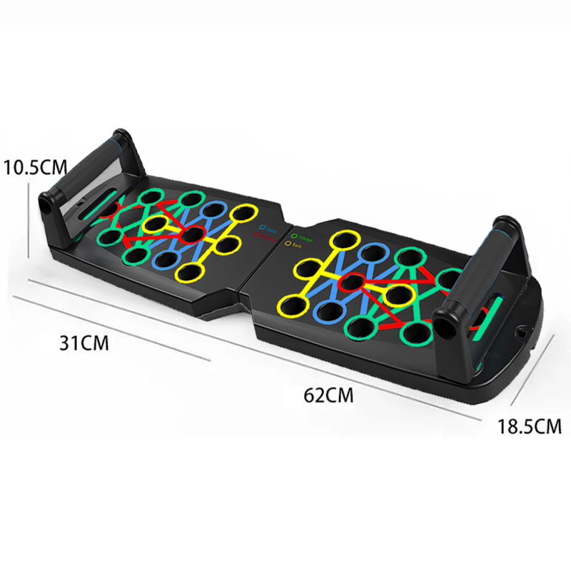 Portable Multifunctional Push- - Push Up Board Foldable Multi Function ulasan dan harga