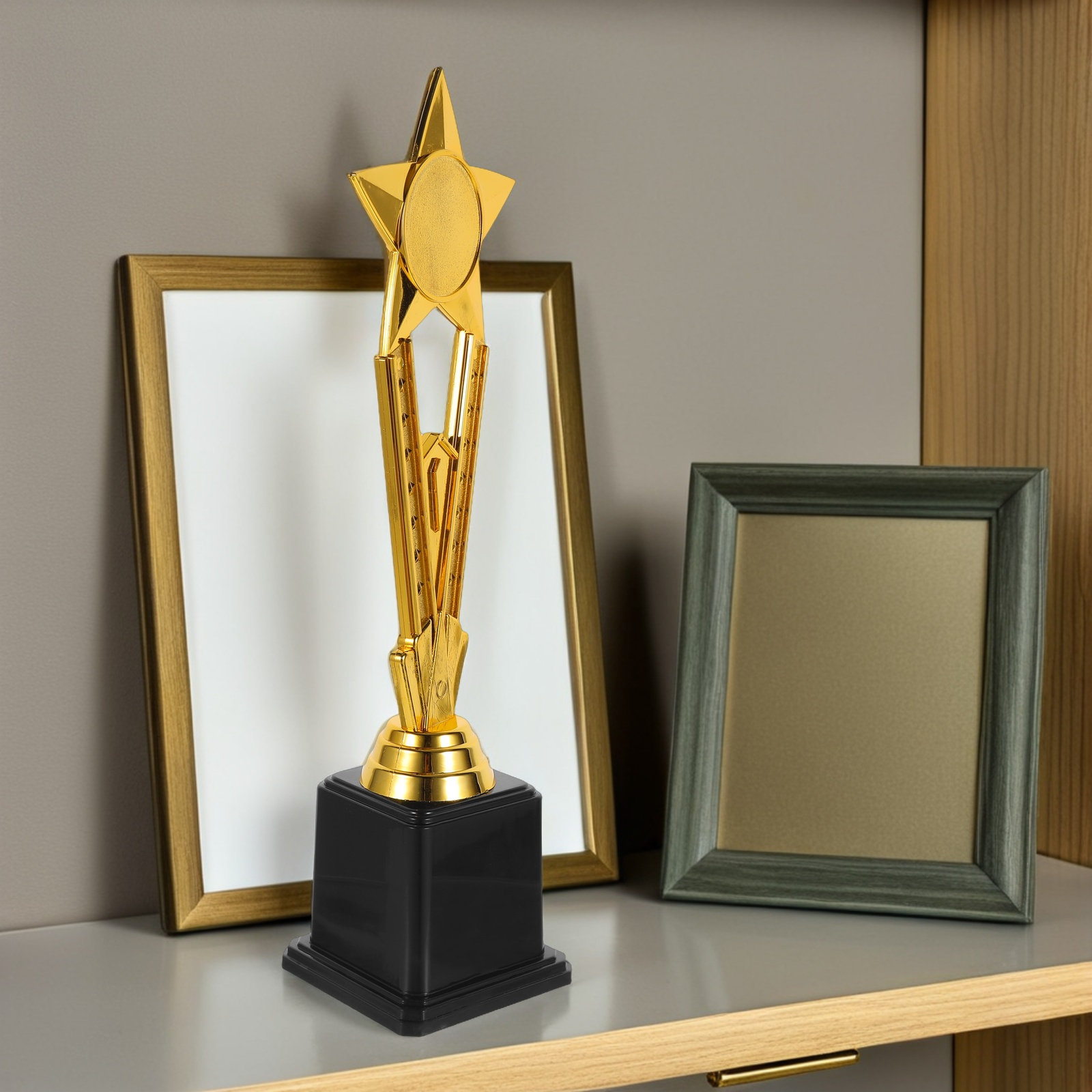Gold Star Trophy Cup Small Pla - Team Sports ulasan dan harga