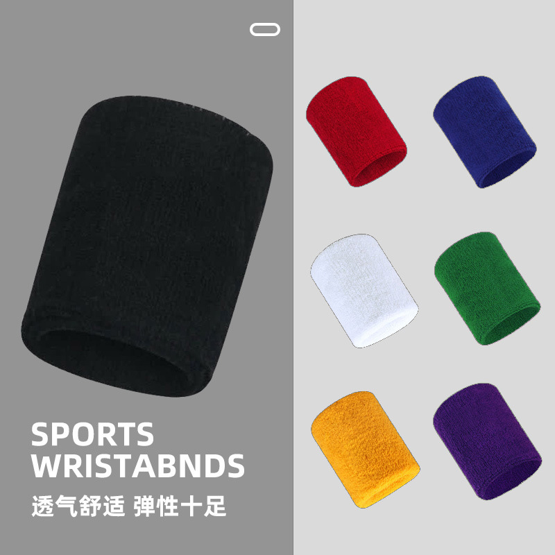 1 Pair Cotton Elastic Wristban - Wrist Wraps Weightlifting Support ulasan dan harga