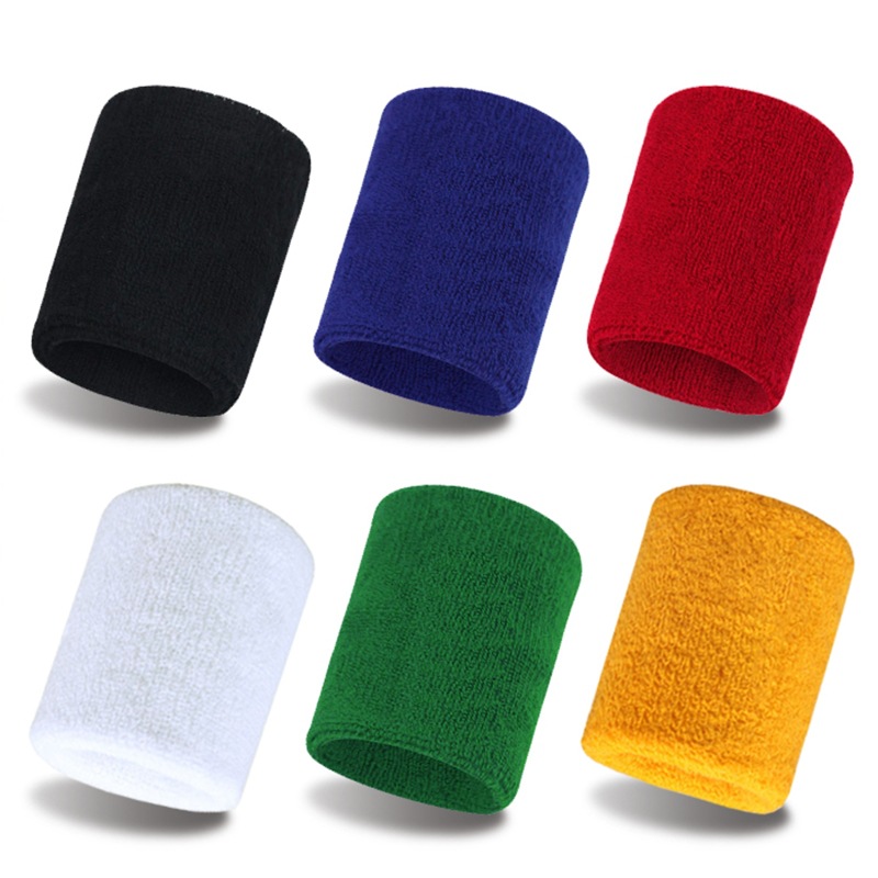 1 Pair Cotton Elastic Wristban - Wrist Wraps Weightlifting Support ulasan dan harga