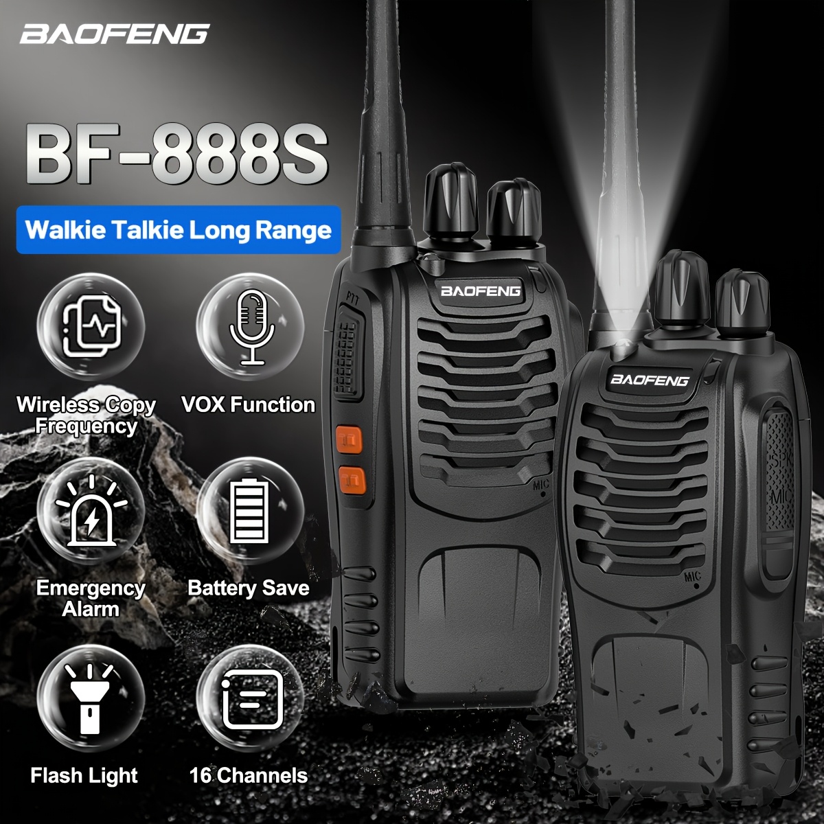 Baofeng Long Range Walkie Talk - Camping ulasan dan harga